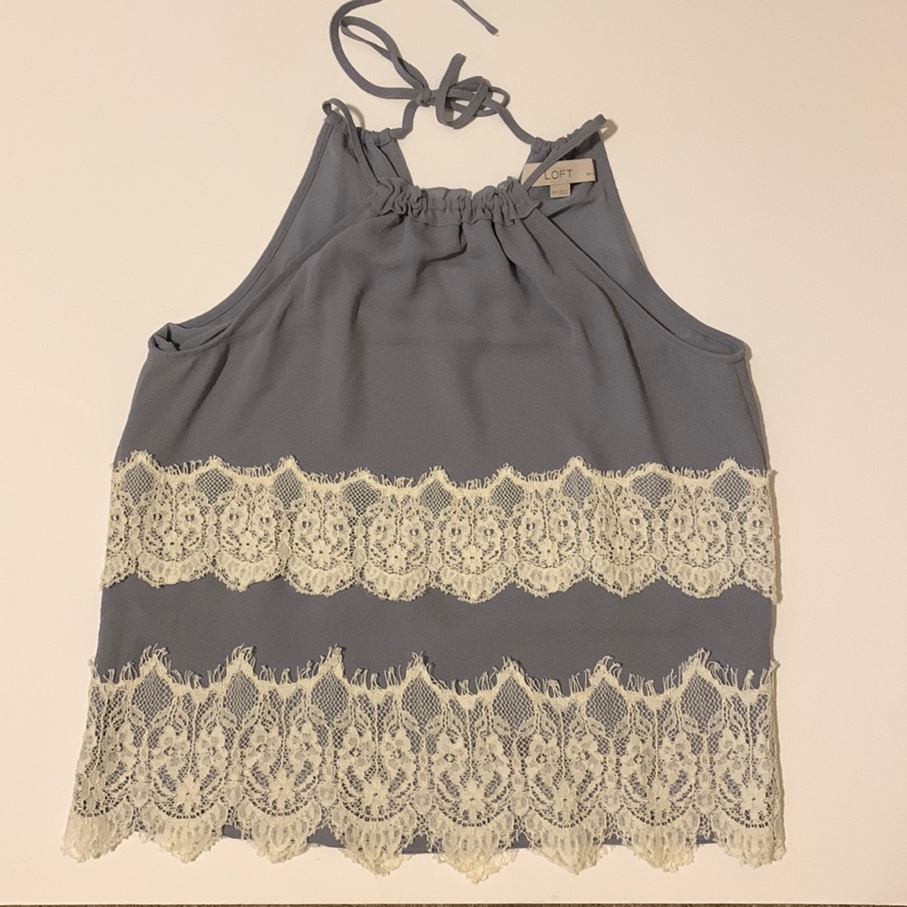 LOFT Halter Blouse